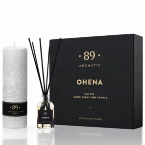 KOMPLET: Dišava za dom in dišeča sveča(okrogla) Fantasy